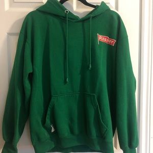 GREEN PILSNER HOODIE